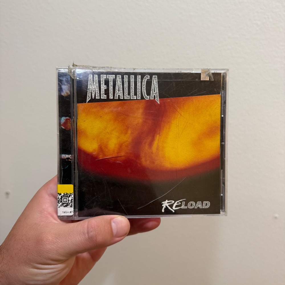 Metallica ReLoad CD 1997 Elektra Heavy Metal Album Fuel The Memory Remains